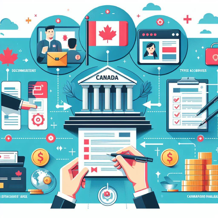 آشنایی با نحوه افتتاح حساب بانکی در کانادا و استفاده از آن
